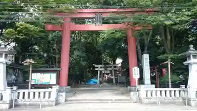 世田谷八幡宮の鳥居