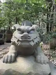 駒木諏訪神社の狛犬