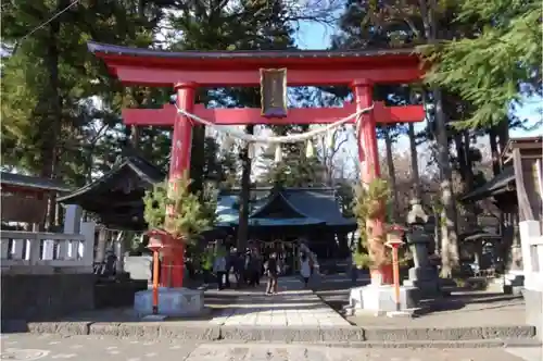 小室浅間神社の鳥居