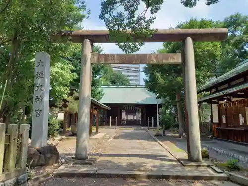 大垣大神宮の鳥居