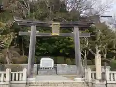 多井畑厄除八幡宮の鳥居