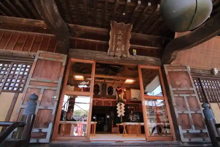 大鏑神社の本殿・本堂