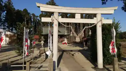 鹿嶋三嶋神社の鳥居