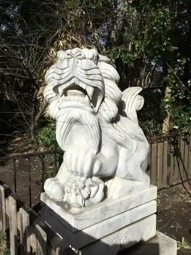 篠崎浅間神社の狛犬