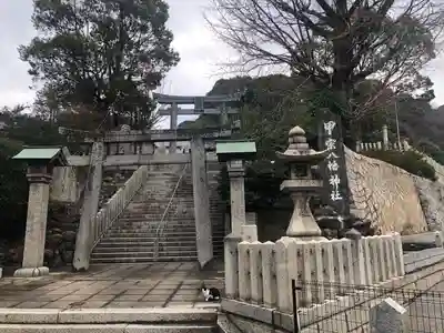 甲宗八幡宮の鳥居