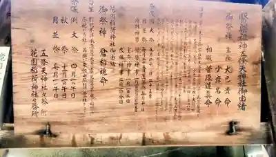 五條天神社(東京都)