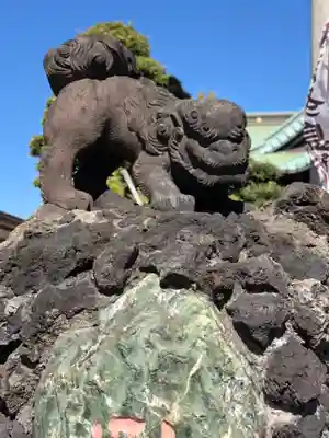 胡録神社の狛犬