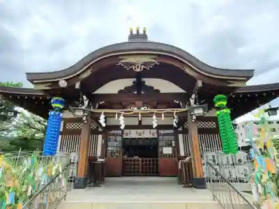 打出天神社の本殿・本堂