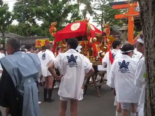 下御霊神社のお祭り