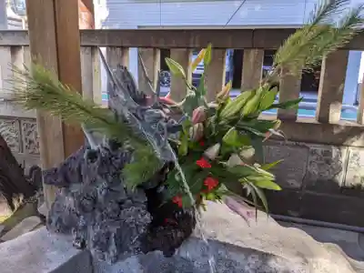 三島神社の手水舎