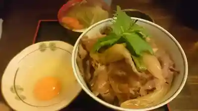 一宮神社の食事