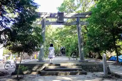 矢作神社の鳥居