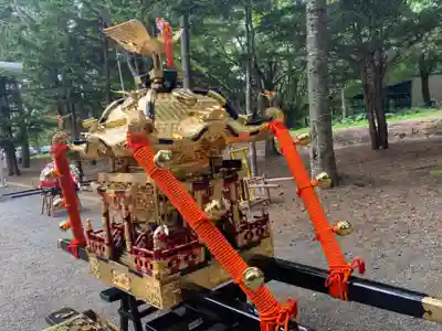 温根湯神社のお祭り