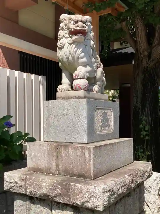 深川神明宮の狛犬