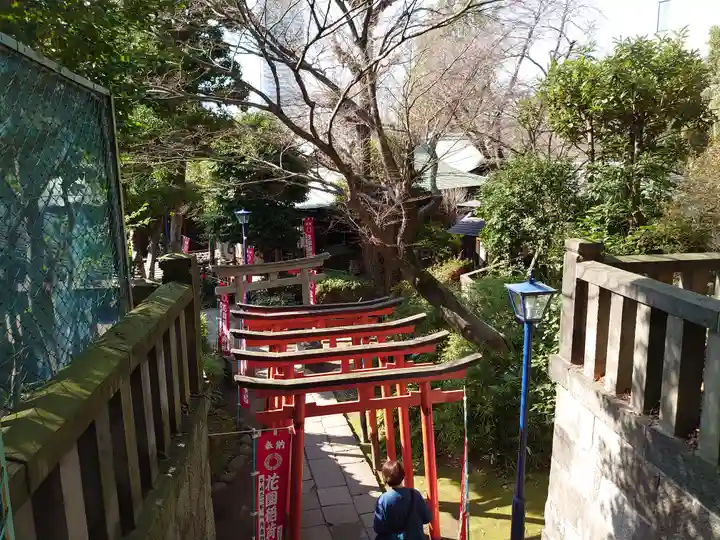 花園稲荷神社の鳥居