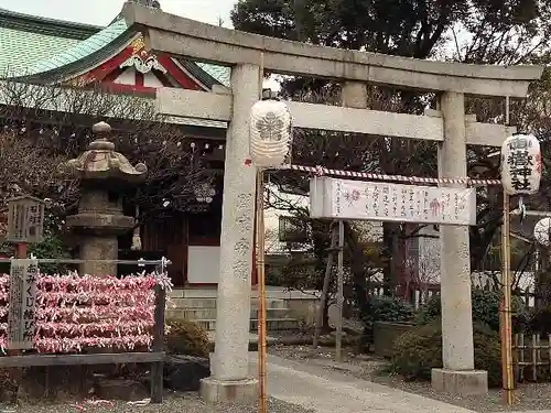 亀戸天神社の鳥居