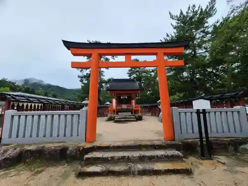 清盛神社の鳥居