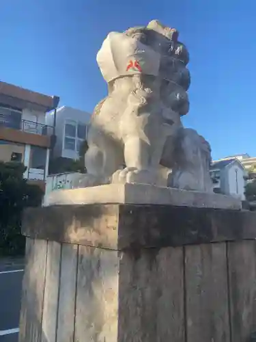 鶴岡八幡宮の狛犬