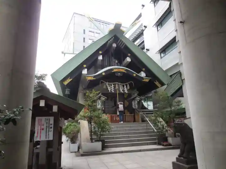 築土神社の本殿・本堂