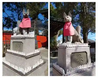 馬橋稲荷神社の狛犬