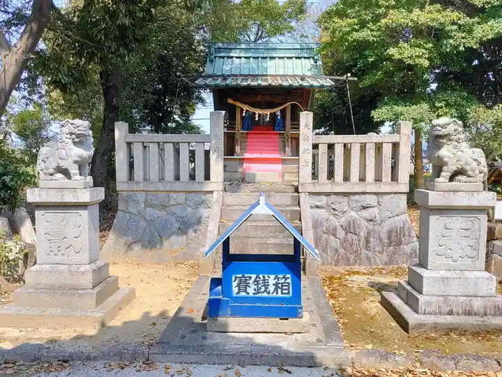 八王子社(気噴町北)の本殿・本堂