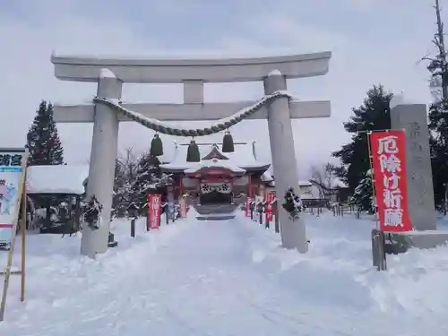 栗山天満宮の鳥居