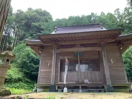 白久神社の本殿・本堂