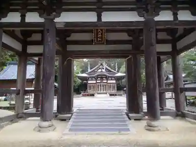 矢川神社の山門・神門