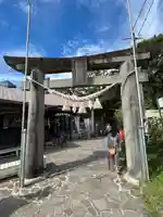 白川吉見神社の鳥居