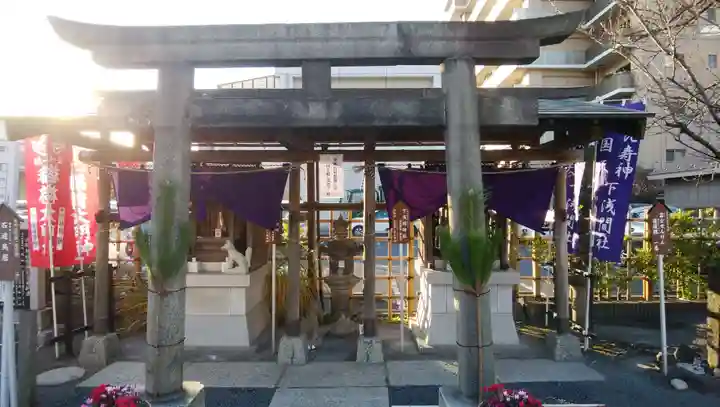 亀戸浅間神社の末社・摂社