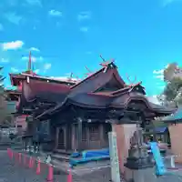 柏原八幡宮の本殿・本堂