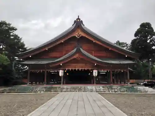 富山縣護國神社の本殿