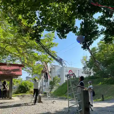 釧路一之宮 厳島神社のお祭り