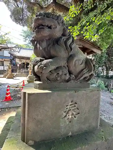 八景天祖神社の狛犬