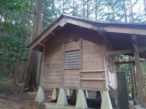 笠山神社の本殿