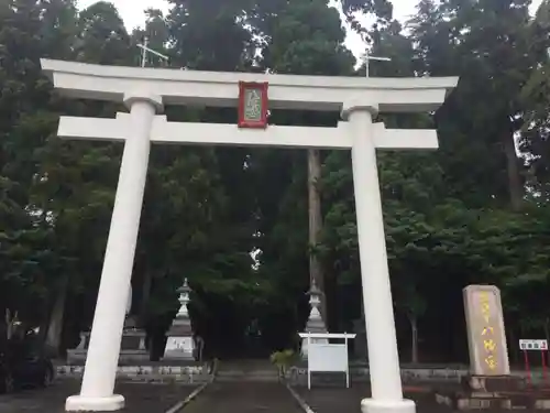 八幡宮の鳥居