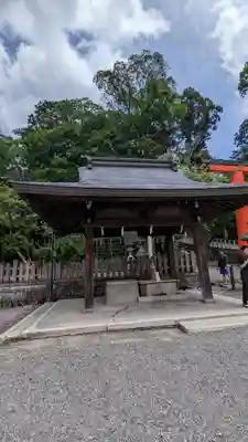 吉田神社の手水舎