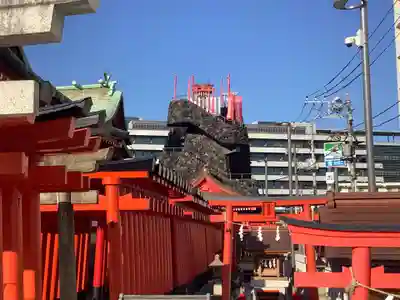 東京羽田 穴守稲荷神社の鳥居