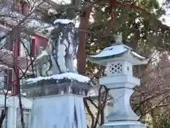 岩手護國神社の狛犬