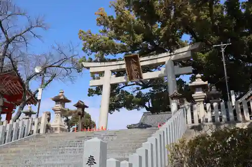 百舌鳥八幡宮の鳥居