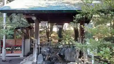 伊勢神社の手水舎
