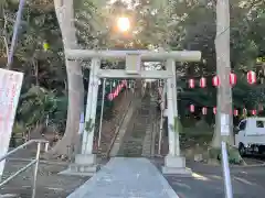 上大岡鹿嶋神社の鳥居