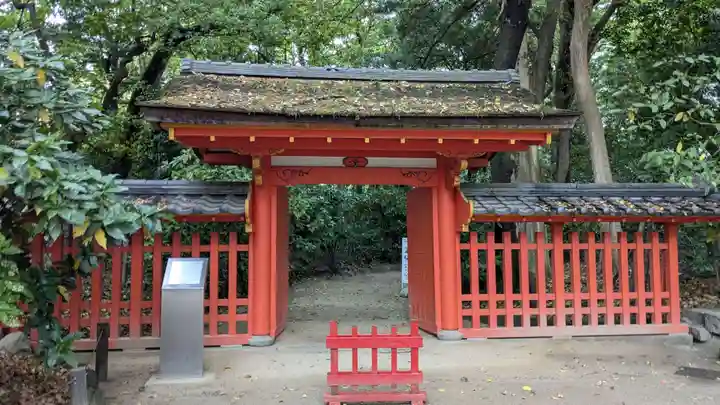 三日恵比須神社 (住吉神社境内社)の山門・神門