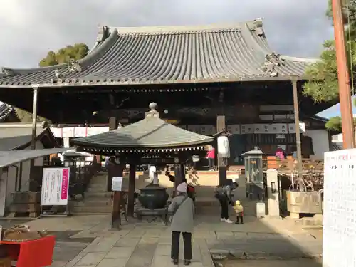 葛井寺の本殿・本堂