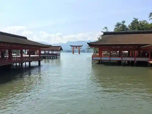 厳島神社の景色