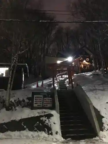 清田稲荷神社の鳥居