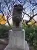 新井天神北野神社の狛犬