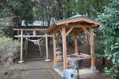 白幡神社の手水舎