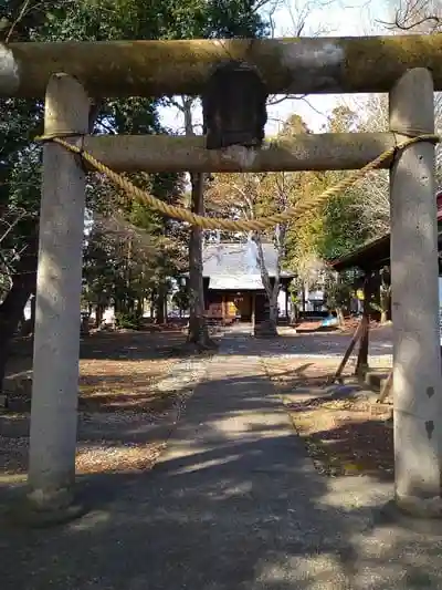 南原熊野神社の鳥居