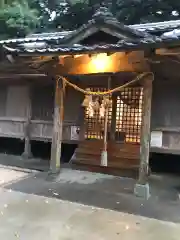 奈古神社の本殿